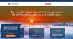 Desktop Screenshot of mycrowd.com