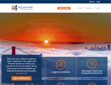 Tablet Screenshot of mycrowd.com